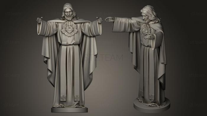 3D model Jesus Sacred Heart (STL)